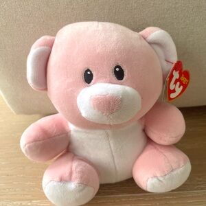 TY Baby Princess the Pink Teddy Bear 🆕